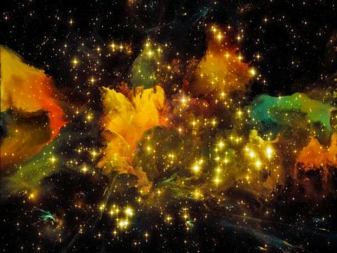 Nebula Texture Illustration