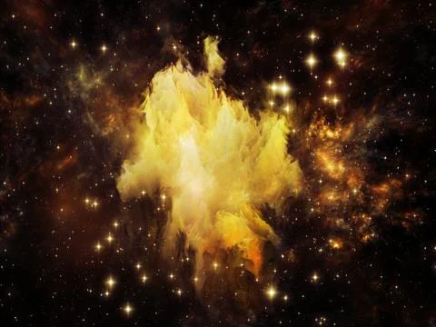 Nebula Texture Illustration