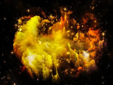 Nebula Texture Illustration