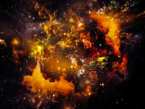 Nebula Texture Illustration