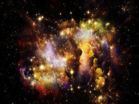 Nebula Texture Illustration