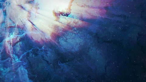 Nebula Tube Clouds Loop Stock Footage 158344013