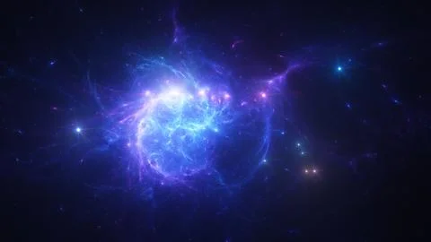 Nebula in the universe Stock Illustration