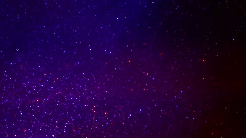 Nebula. Vj. Dj. Glittering multicolored dots on a dark background. B roll Stock Footage 166578067