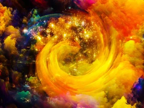 Nebula Vortex Illustrazione stock