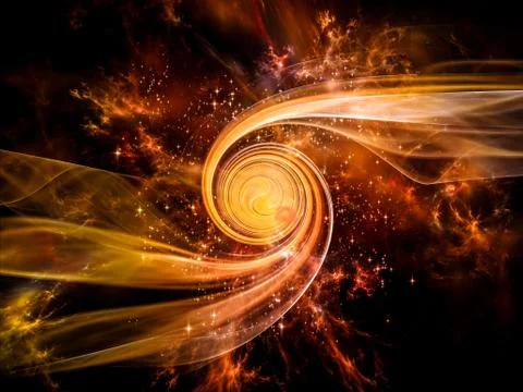 Nebula Vortex Illustrazione stock
