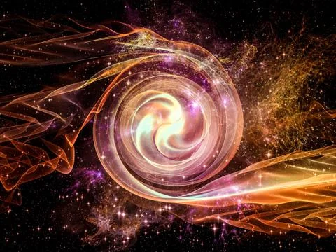 Nebula Vortex 库存插图