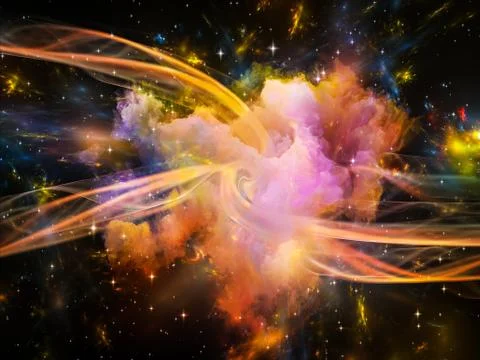 Nebula Vortex Illustrazione stock