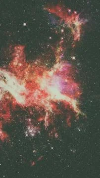 Nebulae and galaxies. Elements of this Image Furnished by NASA Stock Photos