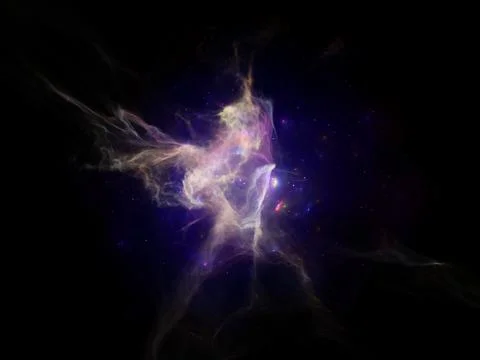 Nebulae Evolution Stock Illustration