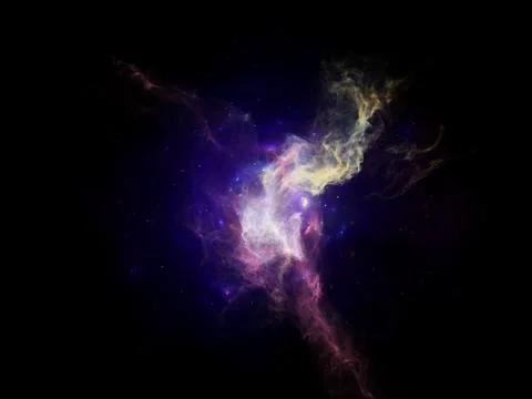 Nebulae Evolution Stock Illustration