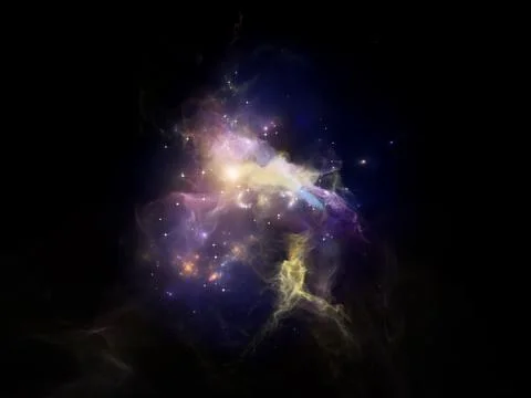 Nebulae Evolution Stock Illustration