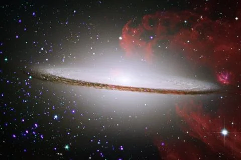 Nebulae an interstellar cloud of star dust. 写真素材