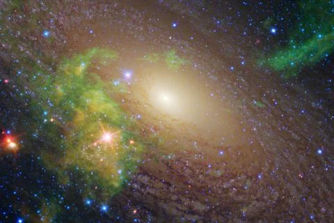 Nebulae an interstellar cloud of star dust. Stockfoto's
