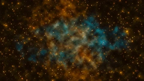 Nebulosity in the deep cosmos 4K Stock Footage 181623137