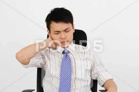 Neck ache Stock Photos