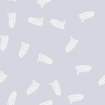 Neck bone line seamless pattern イラスト素材