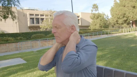 Neck pain Stock Footage 116757785