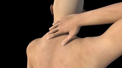 Neck Pain 스톡 동영상 122250689