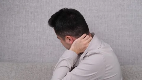 Neck pain Stock Footage 270923228
