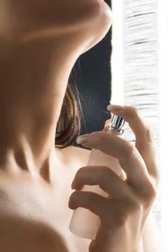 The neck Foto stock