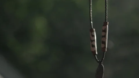 Necklace in car Video stock 90039010