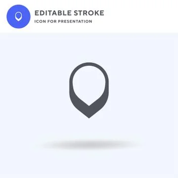 Necklace icon vector, filled flat sign, solid pictogram isolated on white, lo Stock Illustration