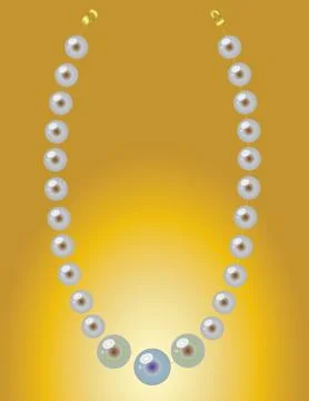 Necklace Stock Illustration