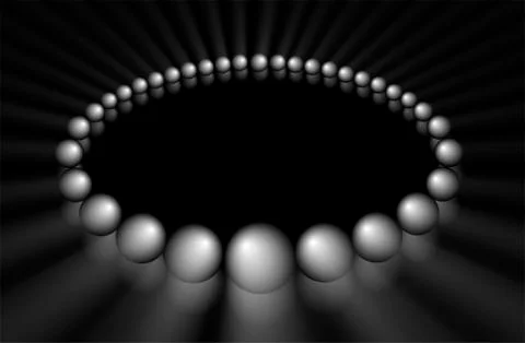 Necklace Stock Illustration