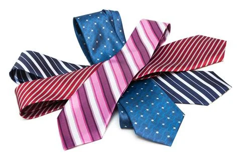 Necktie a bunch Stock Photos