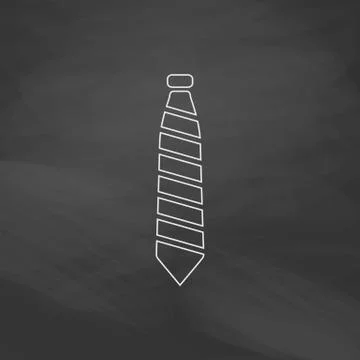 Necktie computer symbol Stock-Illustration