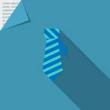 Necktie icon Stock Illustration