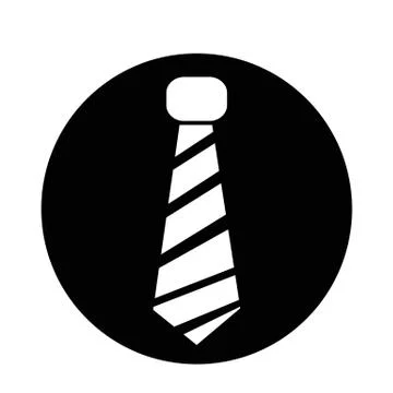 Necktie icon Stock Illustration
