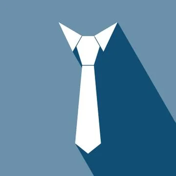 Necktie Icon Stock Illustration