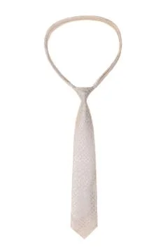 Necktie on white background Stock Photos