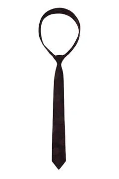 Necktie on white background Foto stock