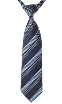 A necktie on white background Stock Photos