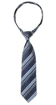 A necktie on white background Stock Photos