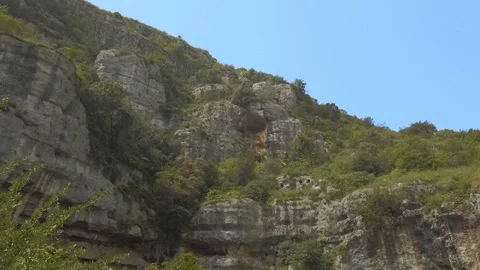 Necropolis of Pantalica Stock Footage 114487592