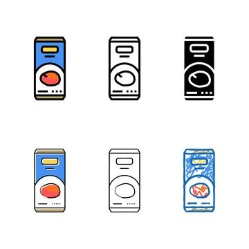 Nectar mango designs fruit color icon vector Stock Illustration