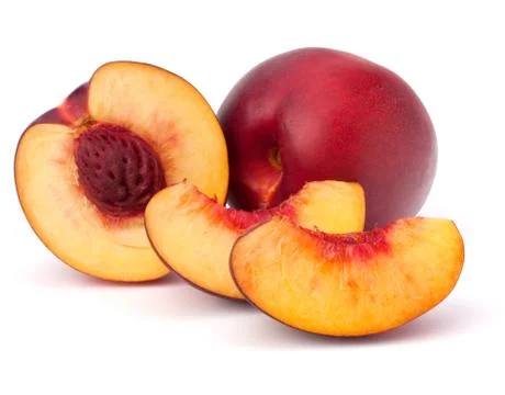 Nectarine fruit Stock Photos
