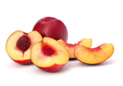 Nectarine fruit Stock Photos
