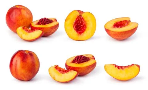 Nectarine fruit Stock Photos