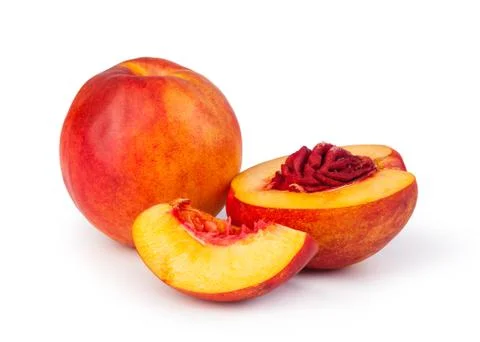 Nectarine fruit Stock Photos
