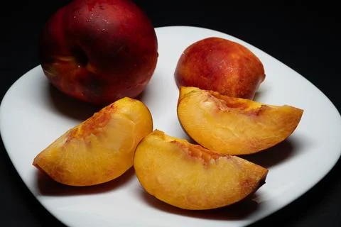 The nectarine peach (commonly called a nectarine) Photos