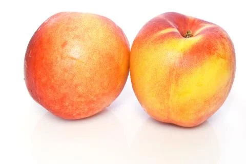 Nectarine peaches Stock-Fotos