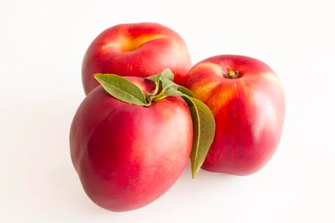 Nectarines Stockfoto's