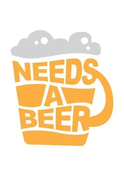 Need a beer typography design. Craft beer brewery labels and design elements. Stock Illustration