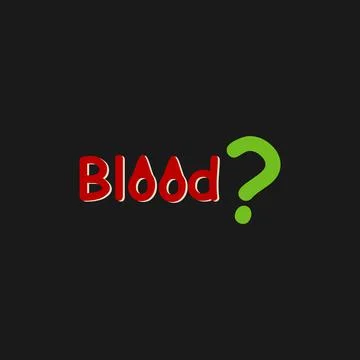 Need Blood vector illustration. Donate blood for human life Stock Illustration
