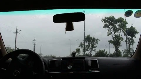 Need to buy wipers on the car Stock Footage 78254974